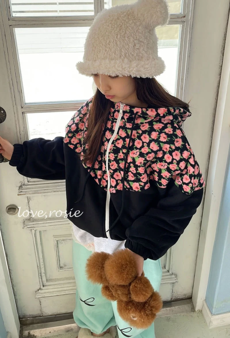 Love Rosie - Korean Children Fashion - #discoveringself - Fleece Hooded Zip-up Jacket with Mom - 5