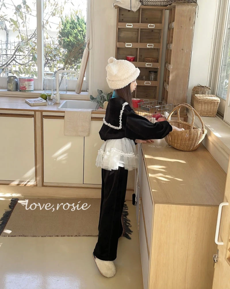 Love Rosie - Korean Children Fashion - #discoveringself - Flutter Lace Apron - 3