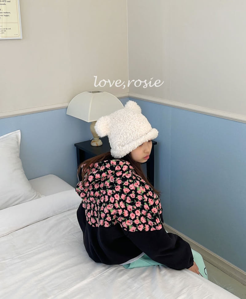 Love Rosie - Korean Children Fashion - #fashionkids - Fleece Hooded Zip-up Jacket with Mom - 6