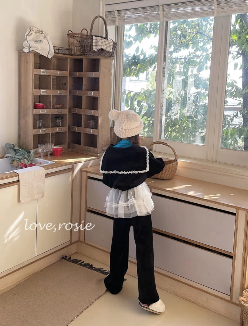 Love Rosie - Korean Children Fashion - #discoveringself - Flutter Lace Apron - 4