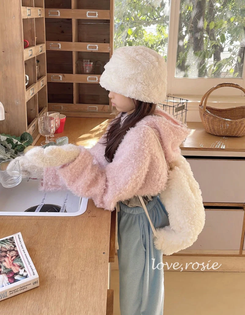 Love Rosie - Korean Children Fashion - #fashionkids - Poodle Hood Bolero - 2