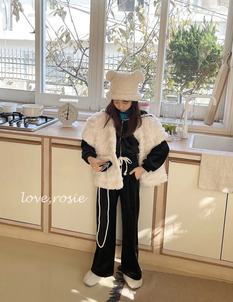 Love Rosie - Korean Children Fashion - #kidzfashiontrend - Sailor Collar Veloa Set - 12