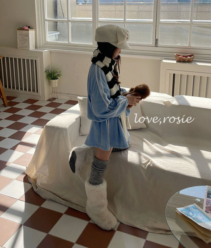 Love Rosie - Korean Children Fashion - #magicofchildhood - Eyelet Lace Track Skirt Set - 6