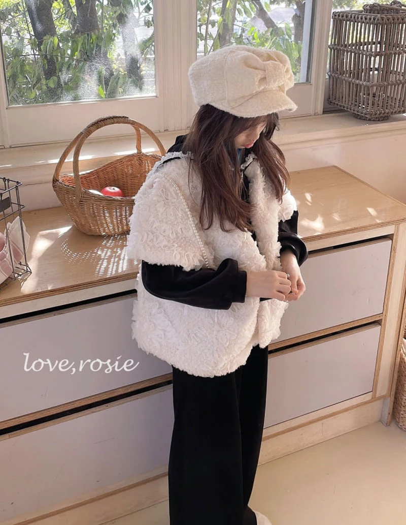 Love Rosie - Korean Children Fashion - #minifashionista - Lace Dumble Vest with Mom - 2