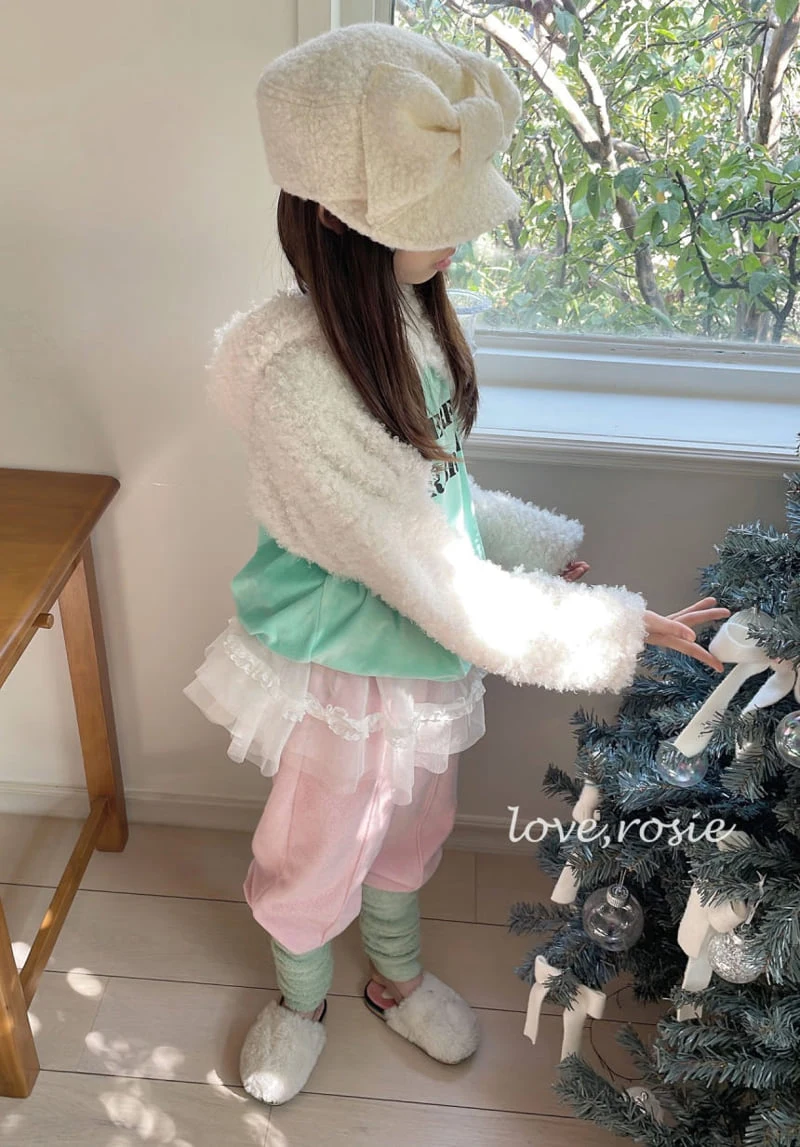 Love Rosie - Korean Children Fashion - #prettylittlegirls - Poodle Hood Bolero - 10