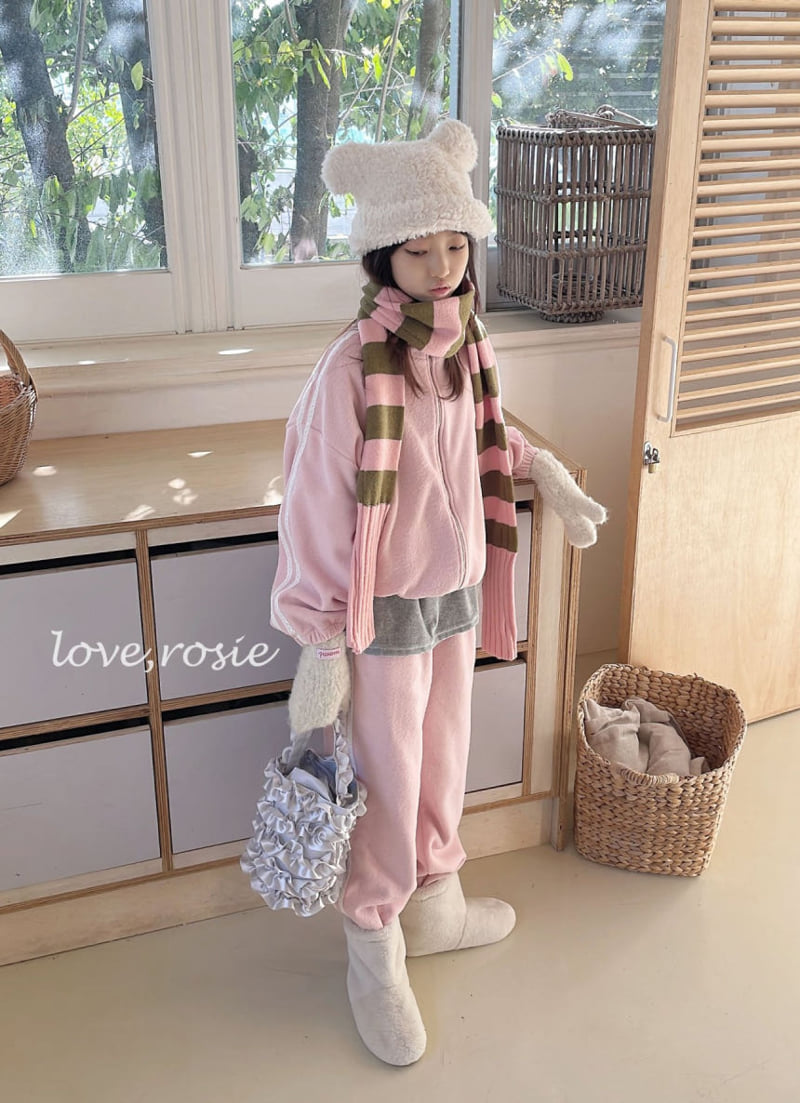 Love Rosie - Korean Children Fashion - #prettylittlegirls - Eyelet Lace Track Pants Set with Mom - 9