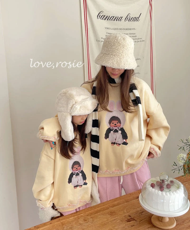 Love Rosie - Korean Children Fashion - #stylishchildhood - Chichi Lace Sweatshirts with Mom - 8