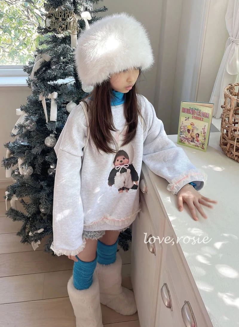 Love Rosie - Korean Children Fashion - #todddlerfashion - Chichi Lace Sweatshirts with Mom - 6