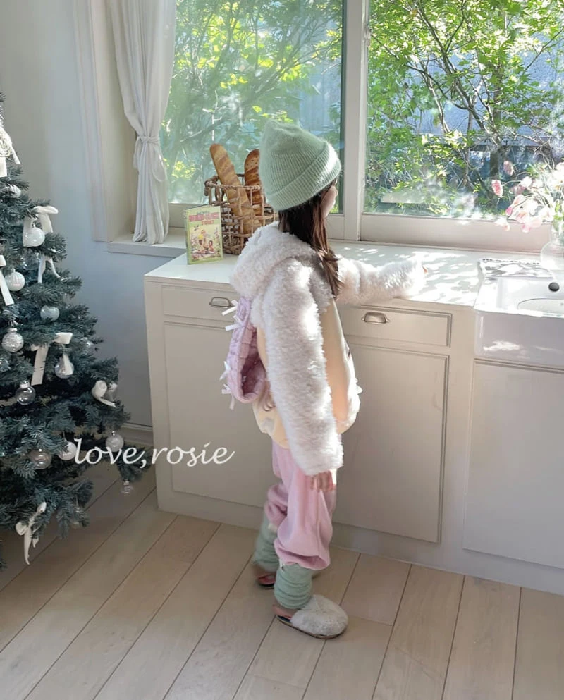 Love Rosie - Korean Children Fashion - #toddlerclothing - Poodle Hood Bolero - 12