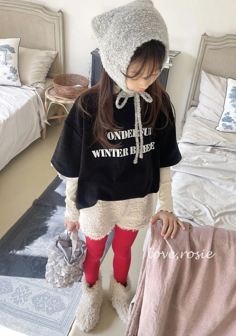 Love Rosie - Korean Children Fashion - #toddlerclothing - Chewy Turtleneck Tee with Mom - 9