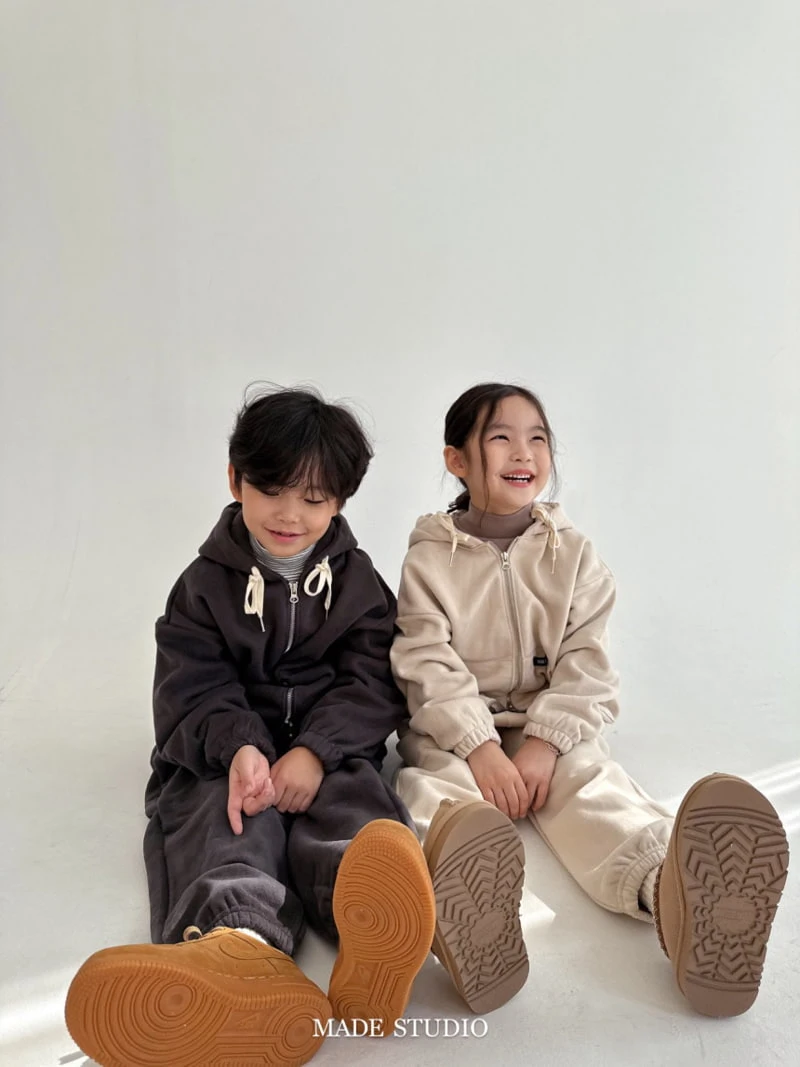 Made Studio - Korean Children Fashion - #Kfashion4kids - Peach Turtleneck Tee - 7