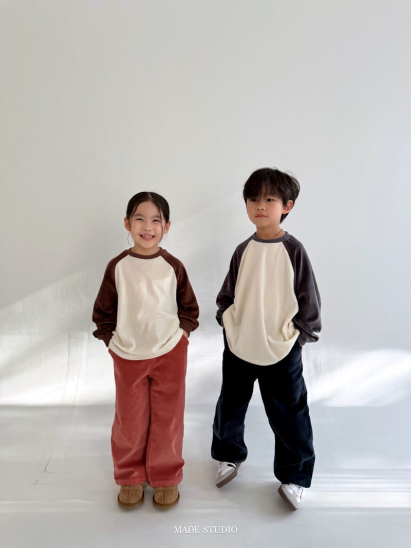 Made Studio - Korean Children Fashion - #Kfashion4kids - Bello Raglan Tee - 5