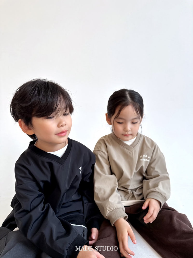 Made Studio - Korean Children Fashion - #childofig - Work Sweatshirt - 9