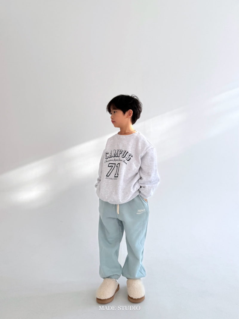 Made Studio - Korean Children Fashion - #childrensboutique - Low Jogger Pants - 5