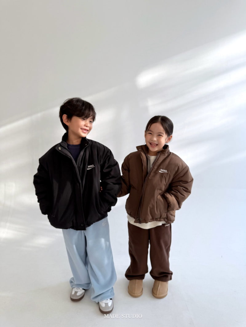 Made Studio - Korean Children Fashion - #designkidswear - Fleece Pants - 7