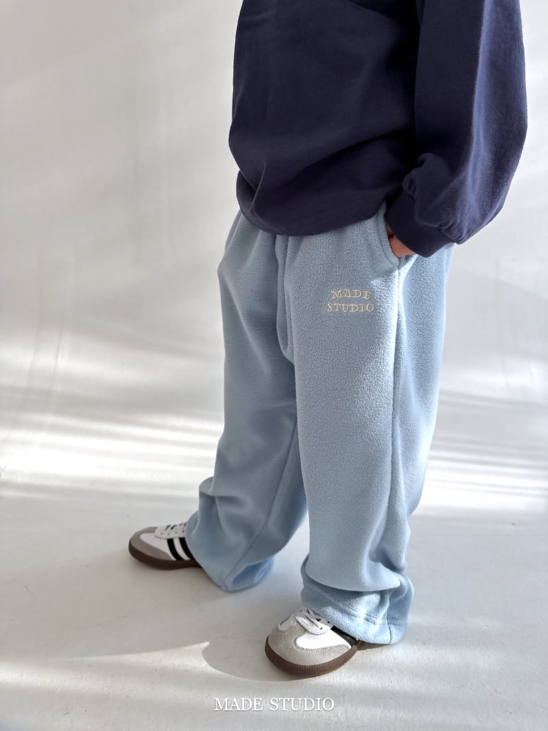 Made Studio - Korean Children Fashion - #discoveringself - Fleece Pants - 8