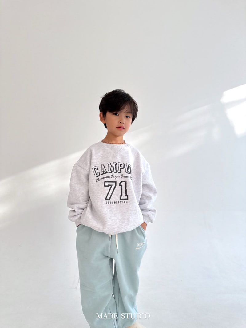 Made Studio - Korean Children Fashion - #kidsstore - Campus Sweatshirt - 2