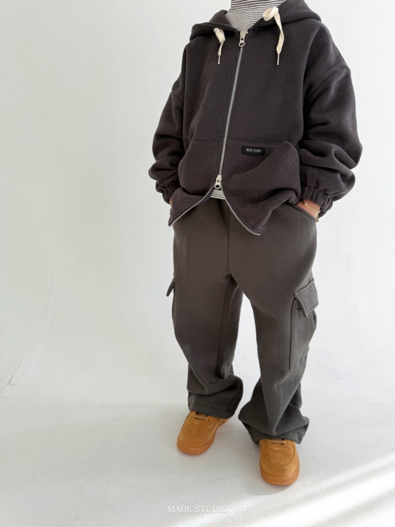 Made Studio - Korean Children Fashion - #magicofchildhood - Pocket Brushed Pants - 2