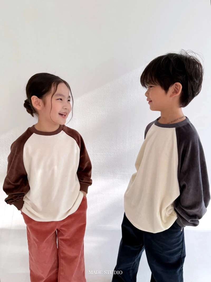 Made Studio - Korean Children Fashion - #minifashionista - Bello Raglan Tee - 8