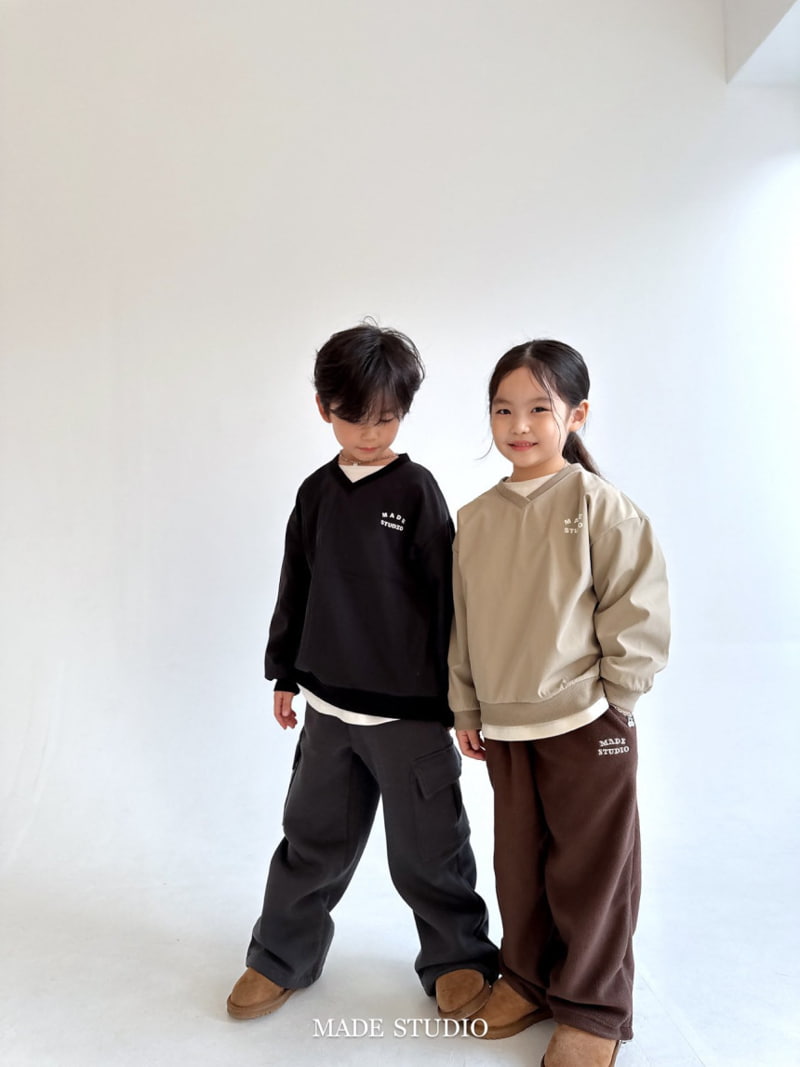 Made Studio - Korean Children Fashion - #stylishchildhood - Work Sweatshirt - 8