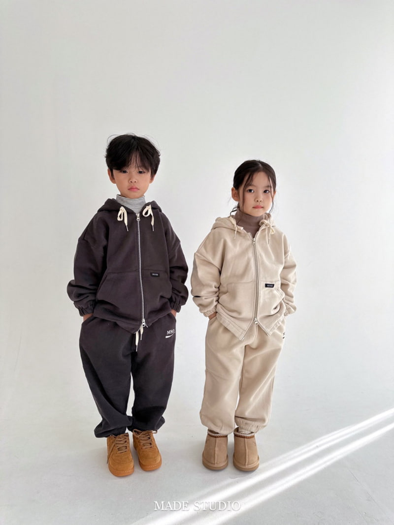 Made Studio - Korean Children Fashion - #stylishchildhood - Low Jogger Pants - 3