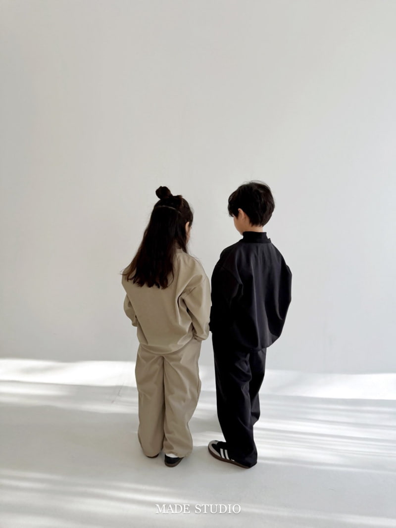 Made Studio - Korean Children Fashion - #todddlerfashion - Work Pants - 4