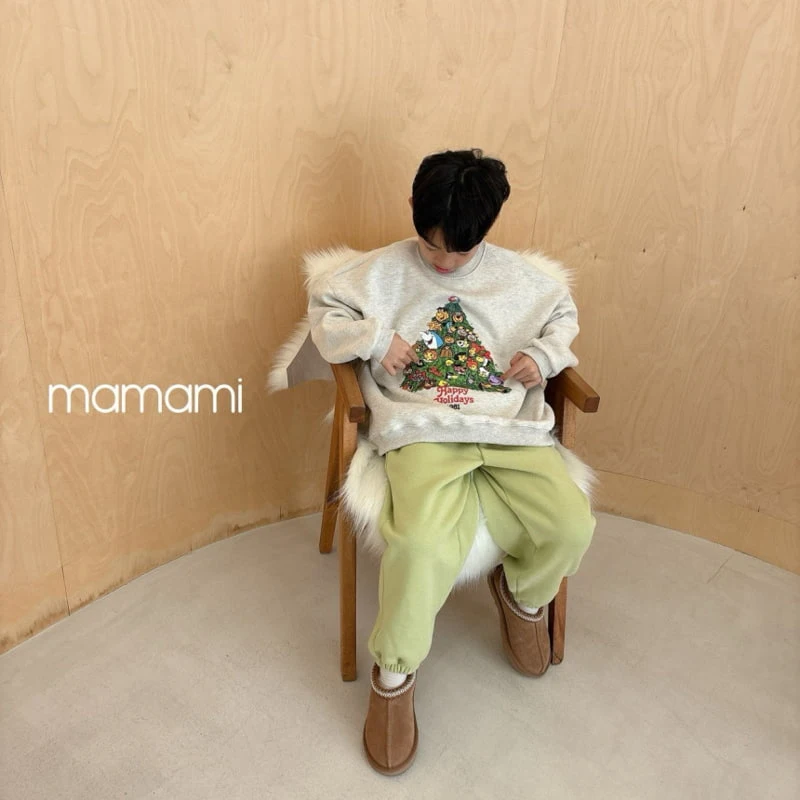 Mamami - Korean Children Fashion - #Kfashion4kids - Merry Christmas Mom Sweatshirt - 7