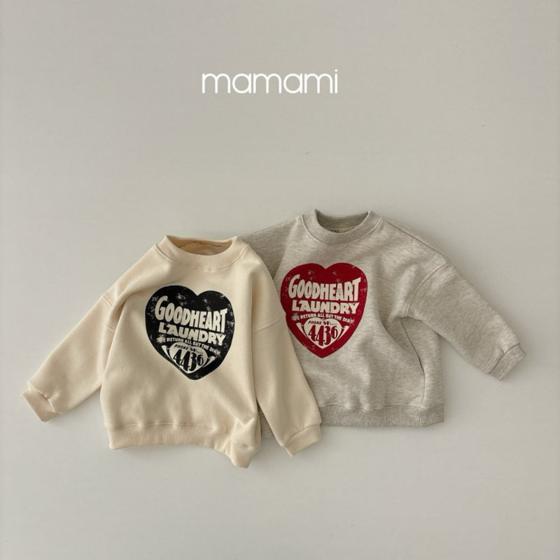 Mamami - Korean Children Fashion - #Kfashion4kids - Heart Sweatshirt