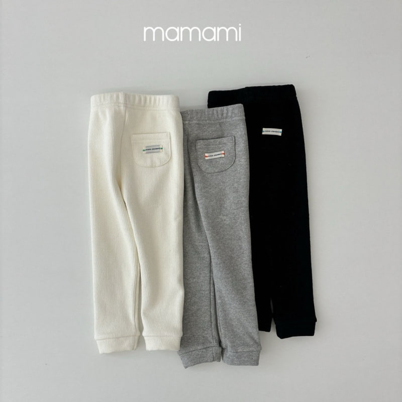 Mamami - Korean Children Fashion - #childofig - Adel Ribbed Leggings