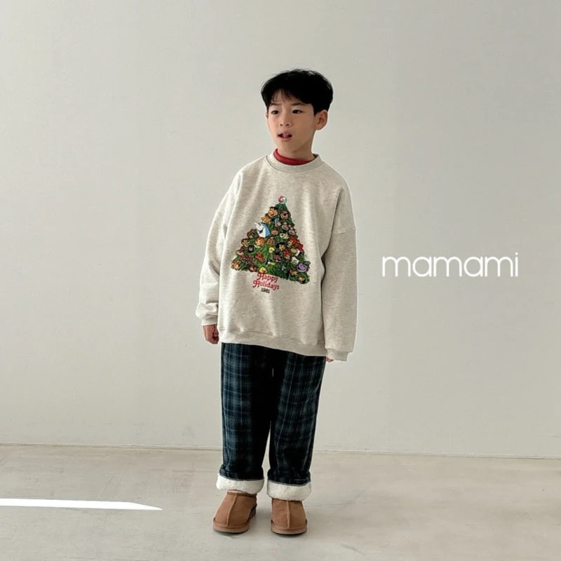 Mamami - Korean Children Fashion - #childofig - Merry Christmas Mom Sweatshirt - 12