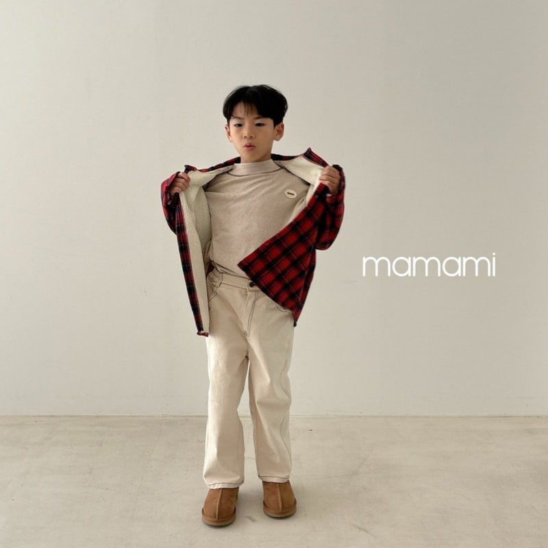 Mamami - Korean Children Fashion - #childofig - Soft Fleece Check Shirt - 9