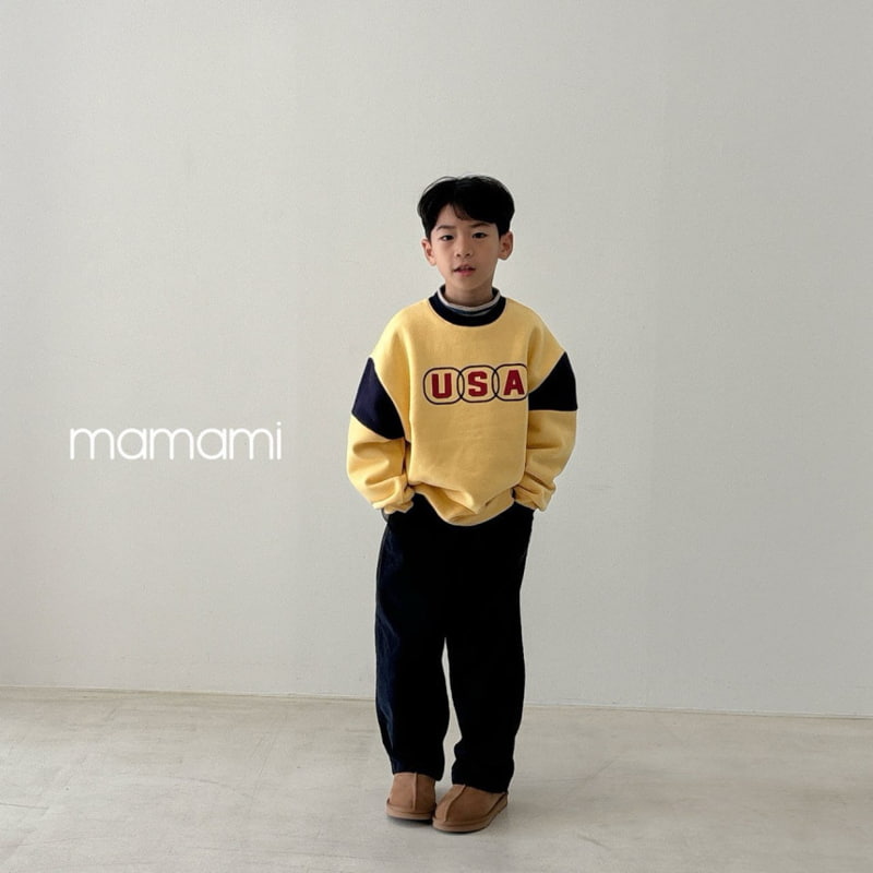 Mamami - Korean Children Fashion - #childofig - USA Sweatshirt - 7