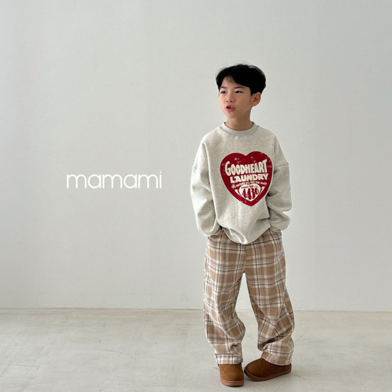 Mamami - Korean Children Fashion - #childofig - Heart Sweatshirt - 6