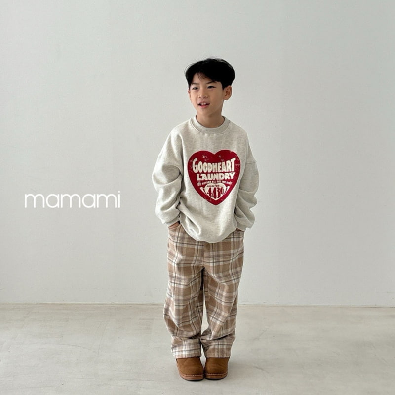 Mamami - Korean Children Fashion - #childofig - Heart Sweatshirt - 7