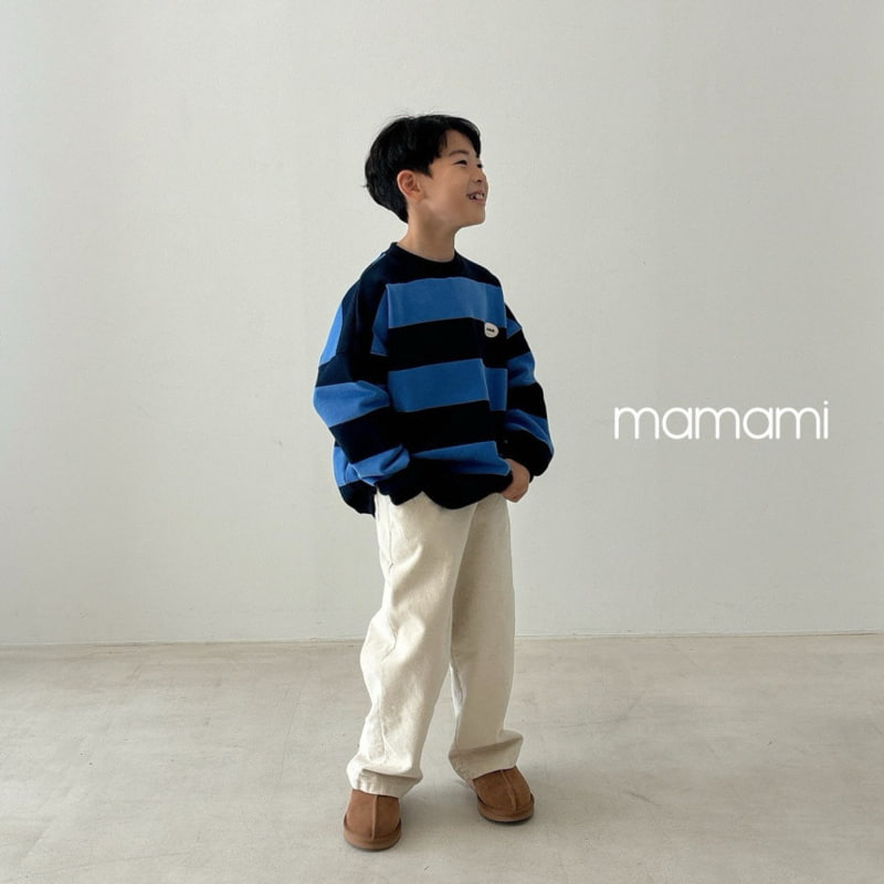 Mamami - Korean Children Fashion - #childofig - Ralph Big Stripe Sweatshirt - 5