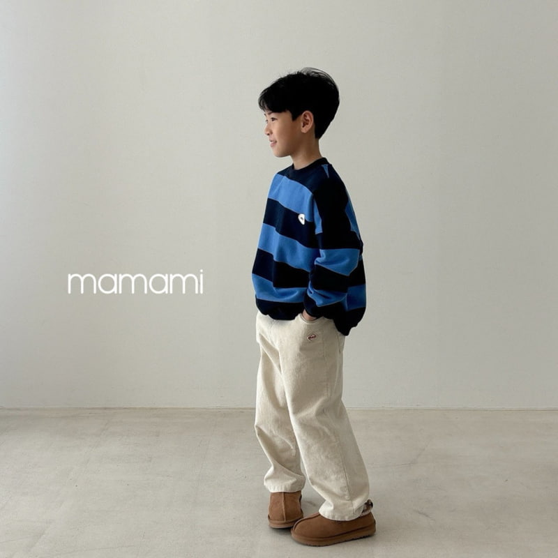 Mamami - Korean Children Fashion - #childofig - Ralph Big Stripe Sweatshirt - 6