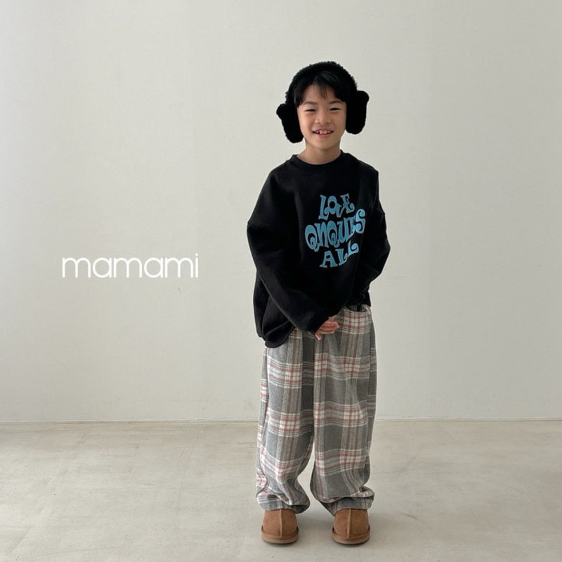 Mamami - Korean Children Fashion - #childrensboutique - Hey Check Pants - 6