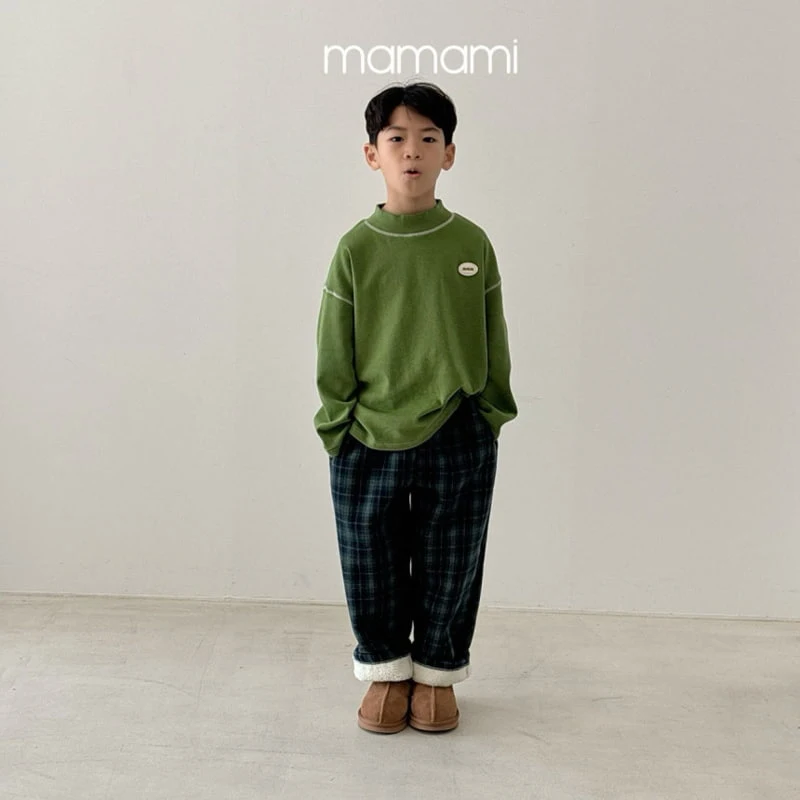 Mamami - Korean Children Fashion - #childrensboutique - Mochi Stitch Turtleneck Tee - 2