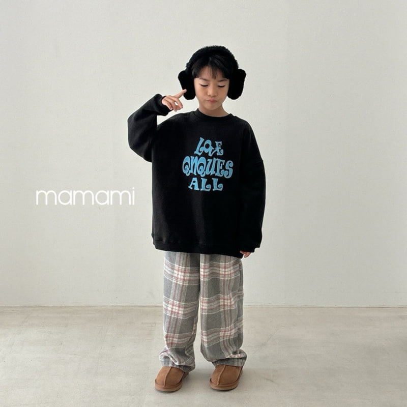 Mamami - Korean Children Fashion - #discoveringself - Hey Check Pants - 8