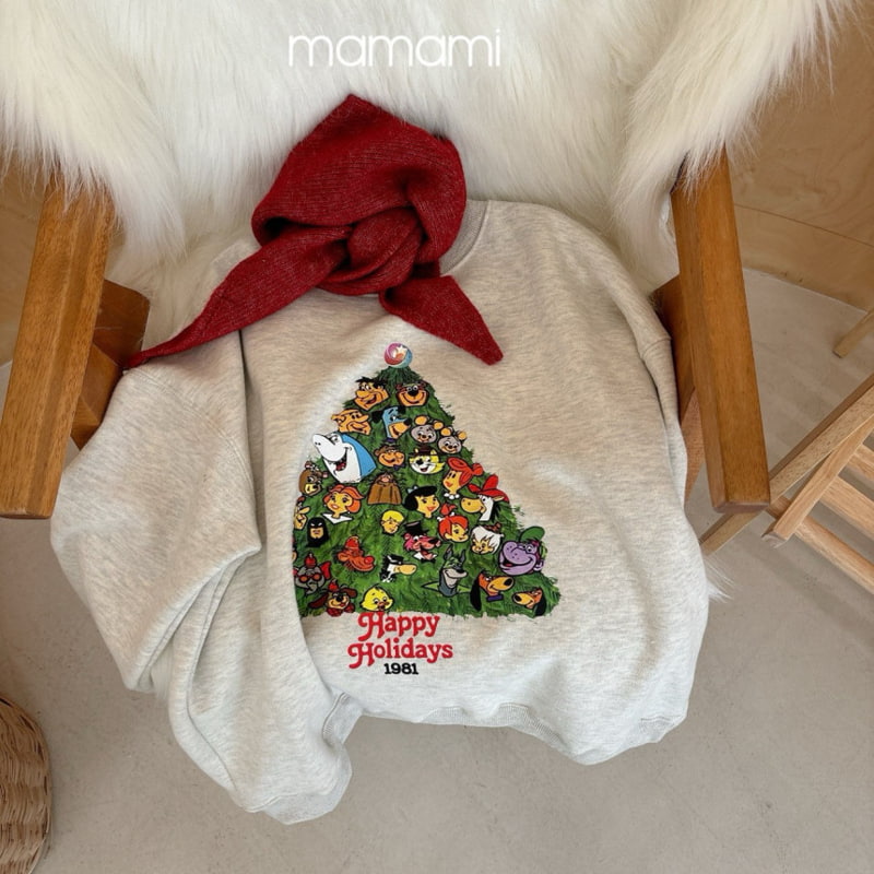 Mamami - Korean Children Fashion - #discoveringself - Merry Christmas Sweatshirt