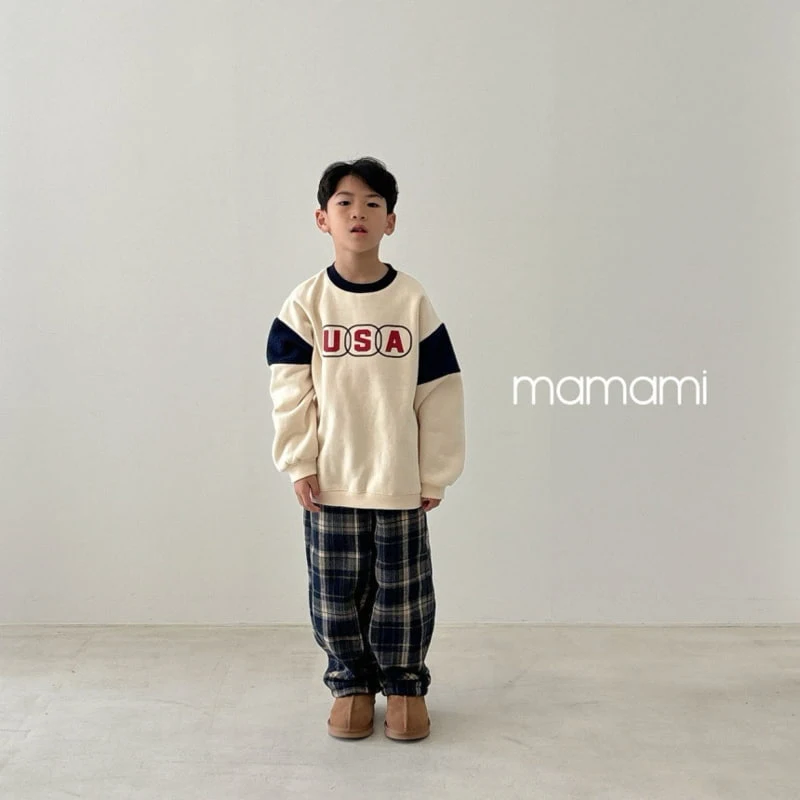 Mamami - Korean Children Fashion - #discoveringself - USA Sweatshirt - 11