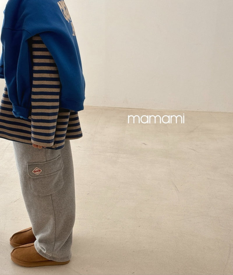 Mamami - Korean Children Fashion - #fashionkids - Fleece Tony Pocket Pants - 12