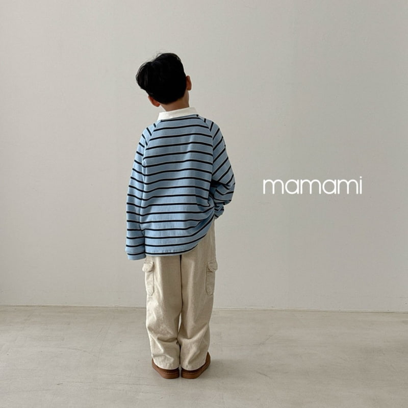 Mamami - Korean Children Fashion - #fashionkids - Heron Cargo Corduroy Pants - 11