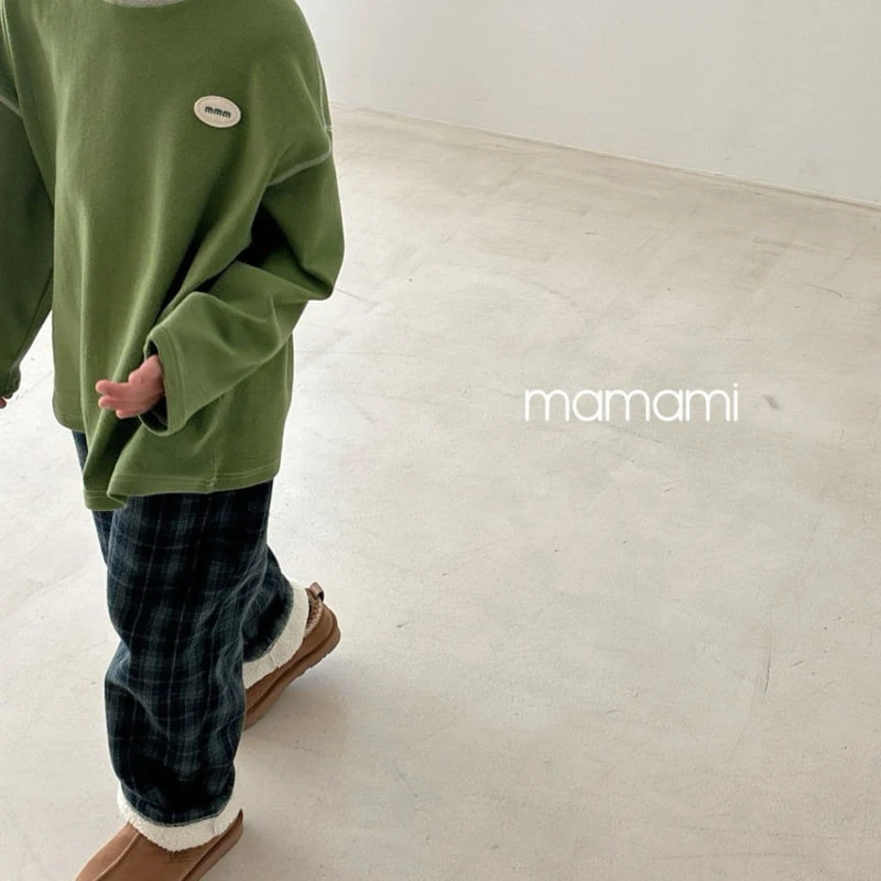 Mamami - Korean Children Fashion - #fashionkids - Mochi Stitch Turtleneck Tee - 5