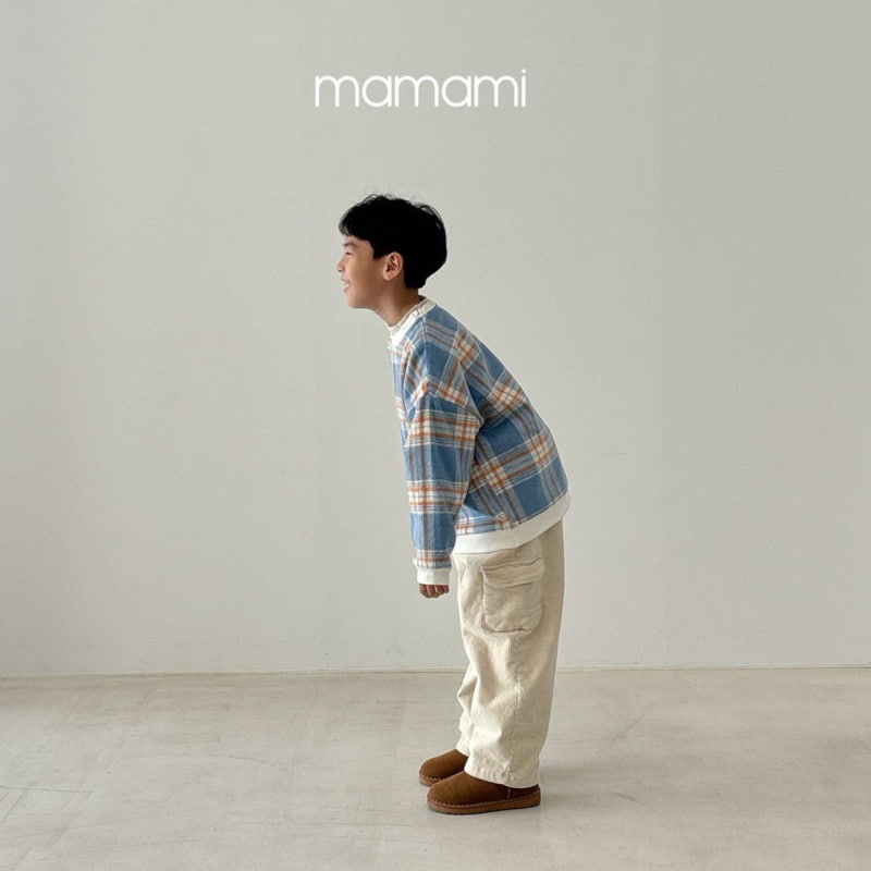 Mamami - Korean Children Fashion - #kidsshorts - Heron Cargo Corduroy Pants - 12