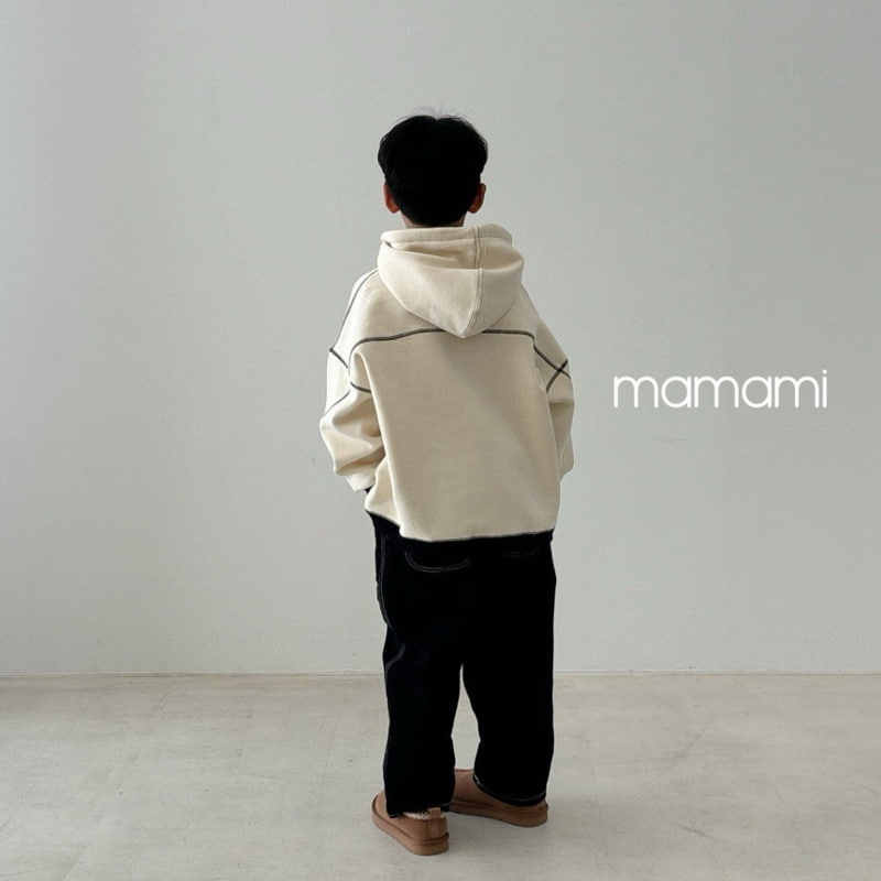 Mamami - Korean Children Fashion - #kidsstore - Signature Stitch Pants - 9