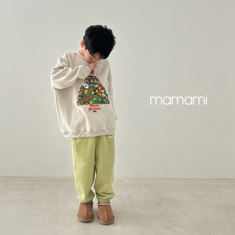 Mamami - Korean Children Fashion - #kidsstore - Merry Christmas Mom Sweatshirt - 5