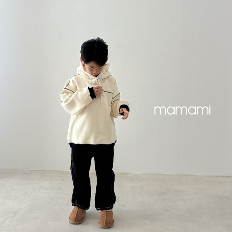 Mamami - Korean Children Fashion - #kidzfashiontrend - Signature Stitch Pants - 10