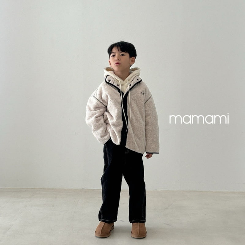 Mamami - Korean Children Fashion - #littlefashionista - Signature Stitch Pants - 12