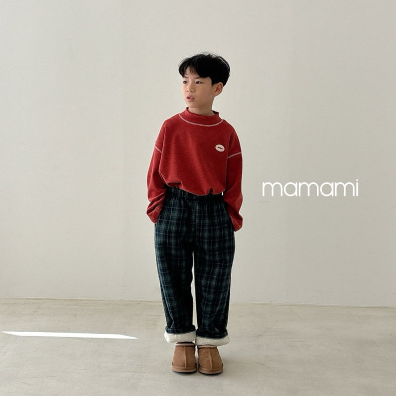 Mamami - Korean Children Fashion - #littlefashionista - Mochi Stitch Turtleneck Tee - 10